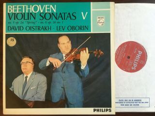 Sal 3420 Beethoven Violin Sonatas V / Oistrakh / Oborin Nmnm