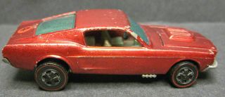 Hot Wheels Redline Custom Mustang 1967 With Button