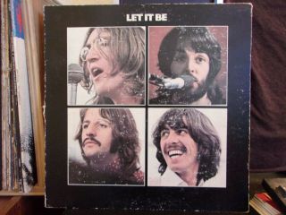 The Beatles Let It Be Lp 1970 Pressing