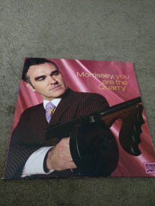 Morrissey You Are The Quarry Vinyl Lp Attack Records 0 - 60768 - 60011 - 9