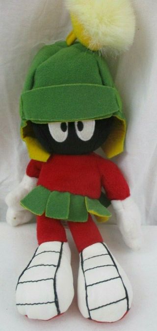 Marvin The Martian Plush Stuffed Toy 12 " 2001 Looney Tunes Warner Bros Studio