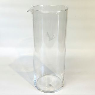 Grey Goose Martini Pitcher Glass Vodka Cocktail Clear Etched