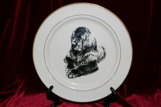 Newfoundland Dog Limited Edition Plate