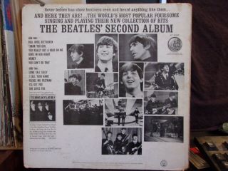 The Beatles Second Album LP 1964 MONO pressing You Really Got A Hold On Me 2