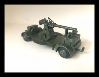 Dinky Toys Anti - Aircraft Gun On Trailer - No.  690 - Good Model - Dinky