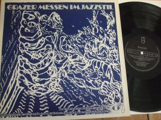 Grazer Messen Im Jazzstil - Rare Private Spiritual Jazz Lp Roland Neuwith Etc