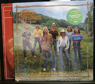 2 Records The Allman Brothers Band Brothers Of The Road  Best Of,  Ex