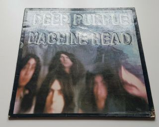 Deep Purple Machine Head G/fold Vinyl Lp - Uk 1972 / First / A1u B1u / Vg Vg,