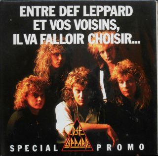Def Leppard Animal 7 " French Promo 1987