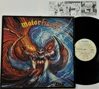 Motorhead - Another Perfect Day Lp 1983 1st Uk Press A1/b1 Bronze,  Comic Inner