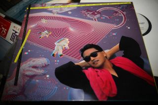 張國榮 LESLIE CHEUNG 1988 HONG KONG UK COLONY vinyl LP ex 3D GLASSES 2