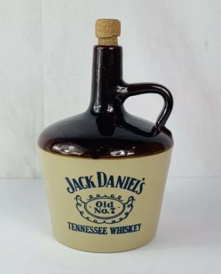 Vintage Jack Daniels Tennessee Whiskey Pottery Jug