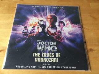 Doctor Who - The Caves Of Andozani Double Album Purple Vinyl Record 2013