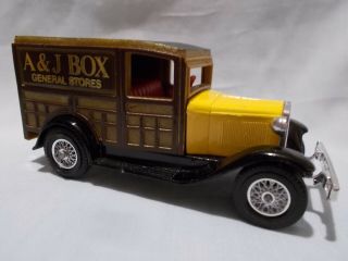 Matchbox Models Of Yesteryear Y21 - 1 1930 Ford Model A Wood Wagon A&j Issue 17