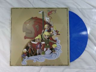 The Legend Of Zelda The Wind Waker The Wind Odyssey Colored Vinyl Lp Record Rare