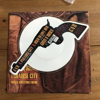 Guns N Roses - Paradise City 7” Shaped Picture Disc Vinyl 2