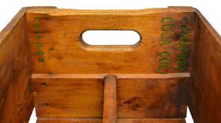 Vintage Drink Coca Cola Have A Coke Green Printing Wood Crate 5