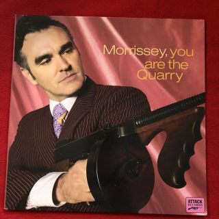 Morrissey You Are The Quarry Vinyl Lp Mega Rare Oop Attack Records The Smiths