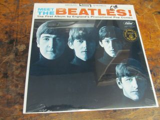 Beatles Meet The Lp Capitol 70s Reissue No Bar