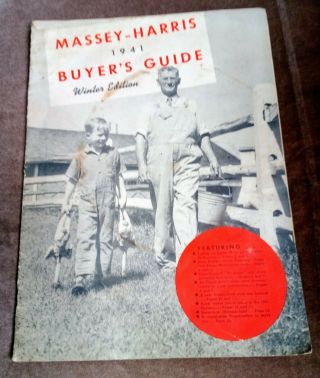 Massey Harris 1941 Buyer 