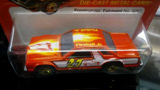 Hot Wheels Hot Ones 1982 Front Runnin ' Fairmont on unpunched card. 2