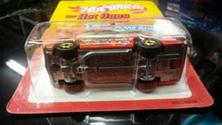 Hot Wheels Hot Ones 1982 Front Runnin ' Fairmont on unpunched card. 4