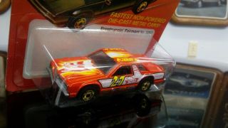Hot Wheels Hot Ones 1982 Front Runnin ' Fairmont on unpunched card. 5