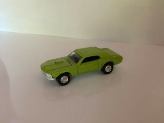 Vintage Playart Ford Mustang Lime Green