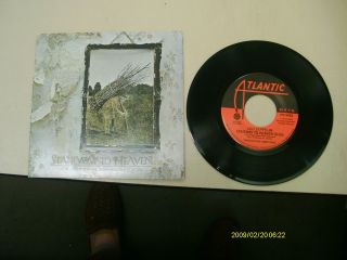 Led Zeppelin Stairway To Heaven 20th Anniversary Promo Pack,  7”,  Cd & Leaflet.