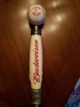 Budweiser Boston Red Sox Baseball Tap Handle