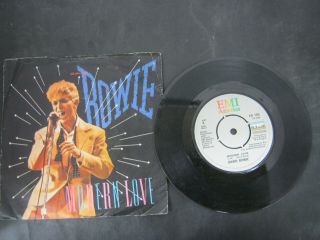 Vinyl Record 7” David Bowie Modern Love (16) 75