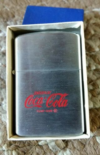 Rare 1950s Coca - Cola Cigarette Lighter.  Japan