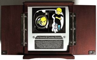 S814.  Hanna - Barbera Jonny Quest Pioneers Of Animation Le Fossil Watch (1996)