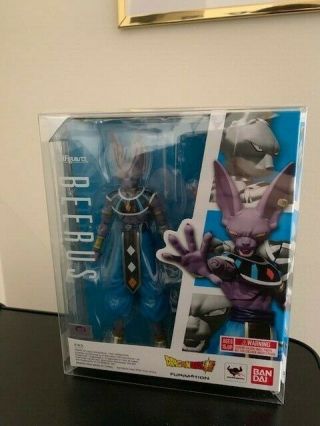 Bandai S.  H.  Figuarts Dragon Ball Z Lord Beerus Beers Figure,  Protector