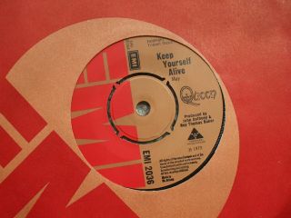 Queen - Keep Yourself Alive / Son And Daughter - Emi 2036 Near Rare 1973 45