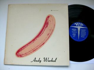 Velvet Underground & Nico - Andy Warhol - 1967 Stereo Peeled Banana - Ex Vinyl Lp