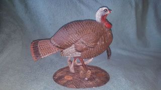 National Wild Turkey Federation 2003 Final Approach Sculpture Le 479/2350 13”