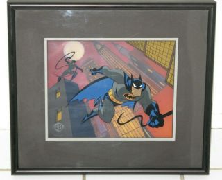 Rare Batman The Animated Series Sericel " Knight Moves " Catwoman 1995 Retail $275