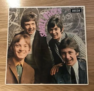 Small Faces Vinyl Lp - Mono - Decca Rare Uk First Red Box Label