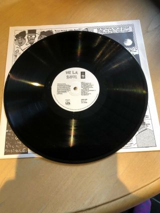De La Soul 3 Feet High And Rising Vinyl Lp 1st Press 1989 Tommy Boy 8