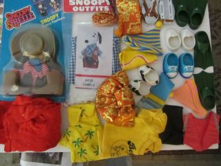 Vintage Snoopy Western Outfits & Loose Shoes,  Skates,  Accessories