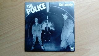 The Police So Lonely Very Rare 2 Track 7 " Vinyl