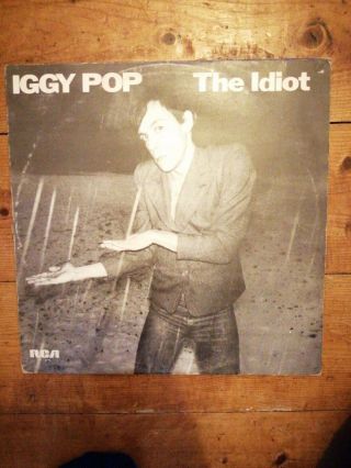 Iggy Pop The Idiot Lp Rare 1st Press Rca Pl12275
