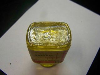 Vintage Winsor & Newton Artist Refined Linseed Oil 2 1/2 Fluid Oz Bottle D - 12 5