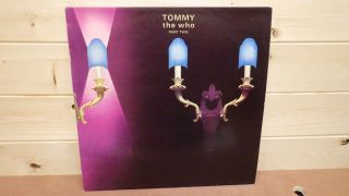 The Who,  Tommy Part 2,  Vinyl Lp,  Track 2406 008,  B2 B3 Lyric Sheet,  Ex,  /ex,