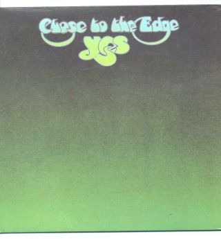 Yes - Close To The Edge - 12 " Vinyl Lp (textured Sleeve)