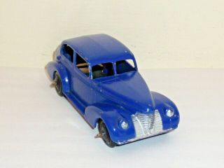 Dinky Toys No.  39b Oldsmobile 6 Sedan 1947 - 50 Scarce Violet - Blue