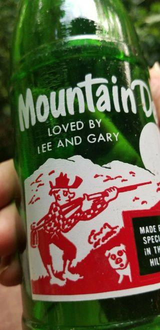 Rare Red Hillbilly Mountain Dew Loved By Lee And Gary 12 Oz.