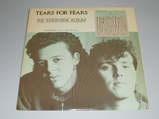 Tears For Fears - The Interview Album Canadian 1985 Vertigo Promo Only Lp,  Inse