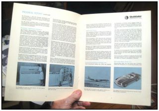 1962 Studebaker Corp Annual Report orig 1963 cars Avanti 20 pages color 5